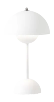&Tradition Flowerpot VP9 Draagbare Tafellamp Matt White