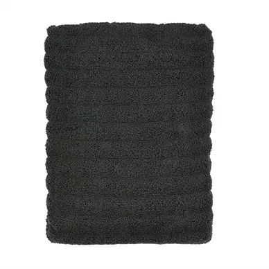 Zone Denmark Prime Badlaken Coal Grijs 140 x 70 cm