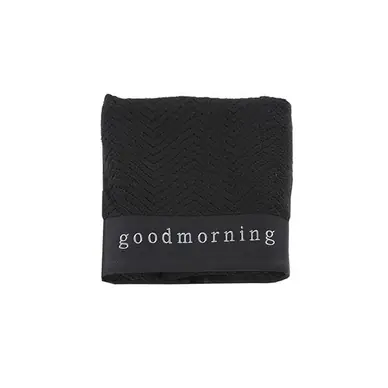 Aquanova Goodmorning Badlaken Zwart