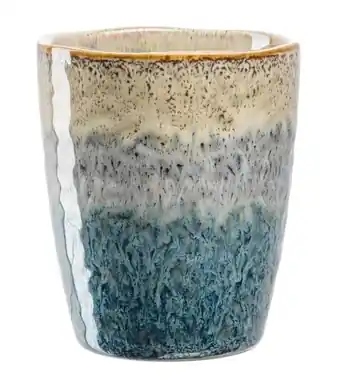 Leonardo Matera Mok Beige/Blauw 300ml (Set van 4)