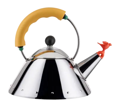 Alessi 9093 Fluitketel Yellow 1 L