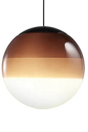 MARSET LED hanglamp Dipping Light, Ø 30 cm, bruin