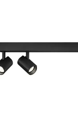 WEVER & DUCRÉ LED plafondspot Ceno zwart 2.700 K 2-lamps