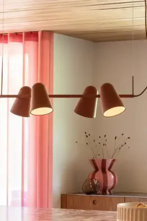 IT‘S ABOUT ROMI hanglamp Salamanca, terra, lengte 80 cm