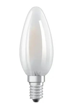 OSRAM LED kaarslamp E14 5,9W, 2.700K, dimbaar