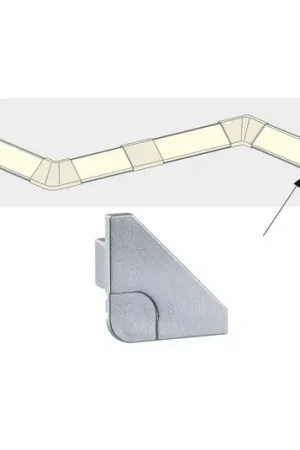 Dop voor deltaprofiel Your LED, set van 2