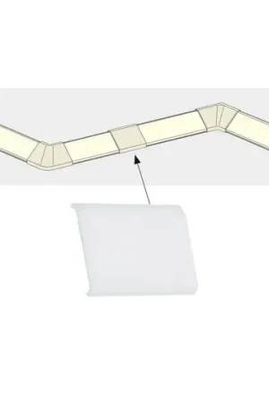Kappen voor delta profiel Your led, set van 4