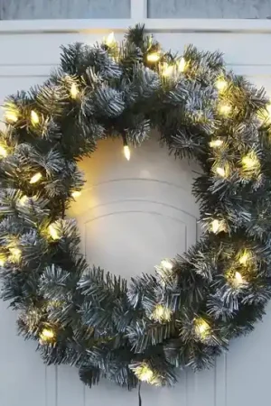 Edmonton krans met 30 LEDs, 50 cm