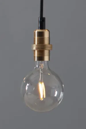 E14-fitting Fade met kabel, koper