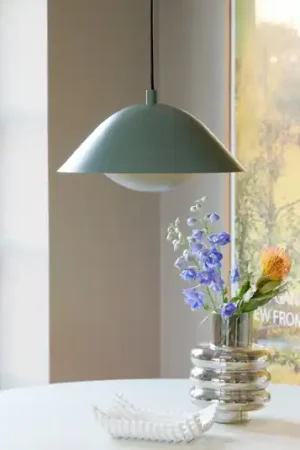 Hanglamp Freya 35 van metaal, groen