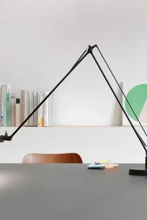 Luceplan Berenice tafellamp 15cm, zwart-geel