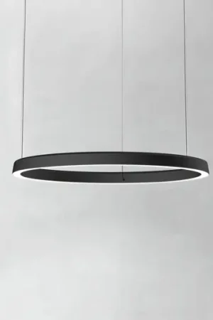 Luceplan Compendium Circle 72cm, zwart