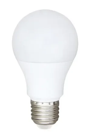 Araxa LED lamp, E27, 9W, AC/DC, 2.700K