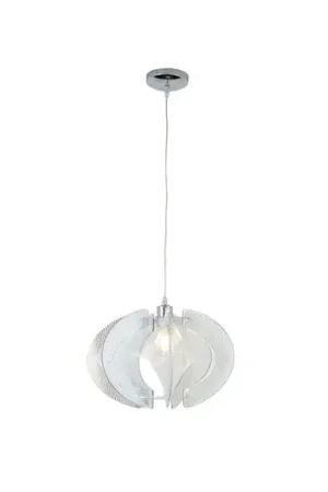 Hanglamp Ilenia, filigrane kap zilver/helder