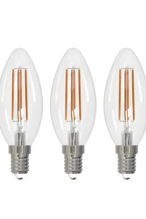 Arcchio LED filament lamp E14 kaars, set van 3, 2700 K