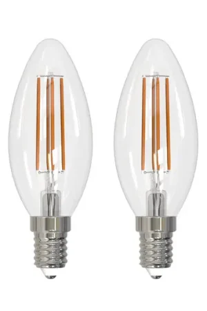 Arcchio LED filament lamp E14 kaars, set van 2, 4000 K