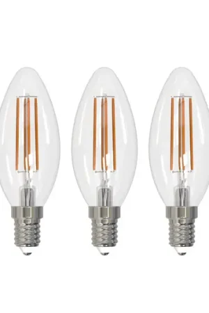 Arcchio LED lamp E14 kaars, set van 3, 4000 K