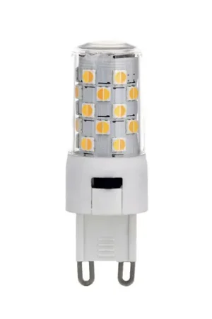 LED stiftlamp G9, 4 W, CCT, 370 lm, dimbaar, transparant