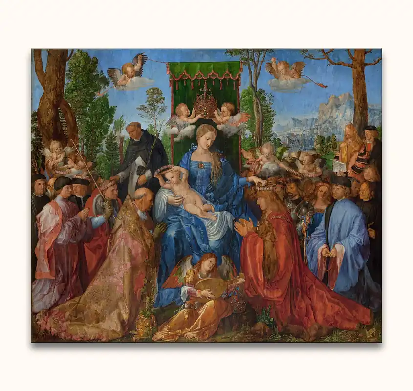 Albrecht Dürer - Das Rosenkranzfest