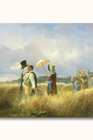 Carl Spitzweg - Sonntagsspaziergang