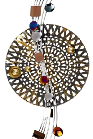 Metalen wanddecoratie “Wisdom Charm”