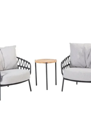 4 Seasons Outdoor Calpi lounge balkonset 3 delig rope 4 Seasons Outdoor