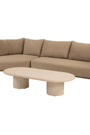 4 Seasons Outdoor Hampton Biarritz chaise longue loungeset 3 delig mortex amber 4 Seasons Outdoor