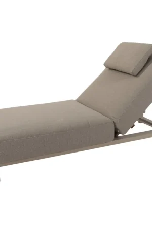 4 Seasons Outdoor Madeira ligbed met hoofdondersteuning latte 4 Seasons Outdoor