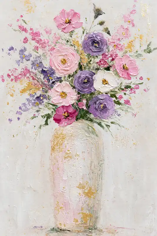 Bloemenpracht in pasteltinten